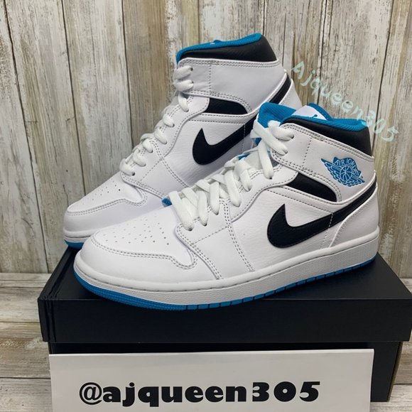 Jordan Other - Air Jordan 1 Mid Laser Blue